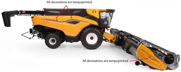 New Holland CR11 w/Wheels 1:32 Universal Hobbies Model (view 2)