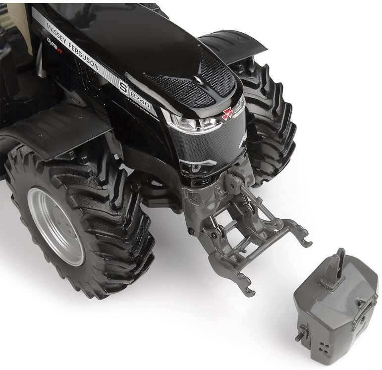 Massey Ferguson 8740S Metallic Black Ltd Edition 1:32 Universal Hobbies Model (view 3)