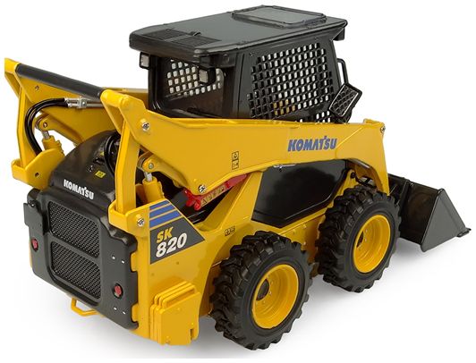 Komatsu SK820 w/Implements 1:25 – diecast model (view 2)