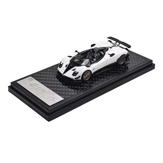 Pagani Zonda Hp Barchetta White 64018WH 1:64 Lcd Models Diecast Model