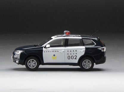 Mitsubishi Outlander Taipei City Police Department (Limited Edition 399pcs) 1:43 – diecast model (view 2)