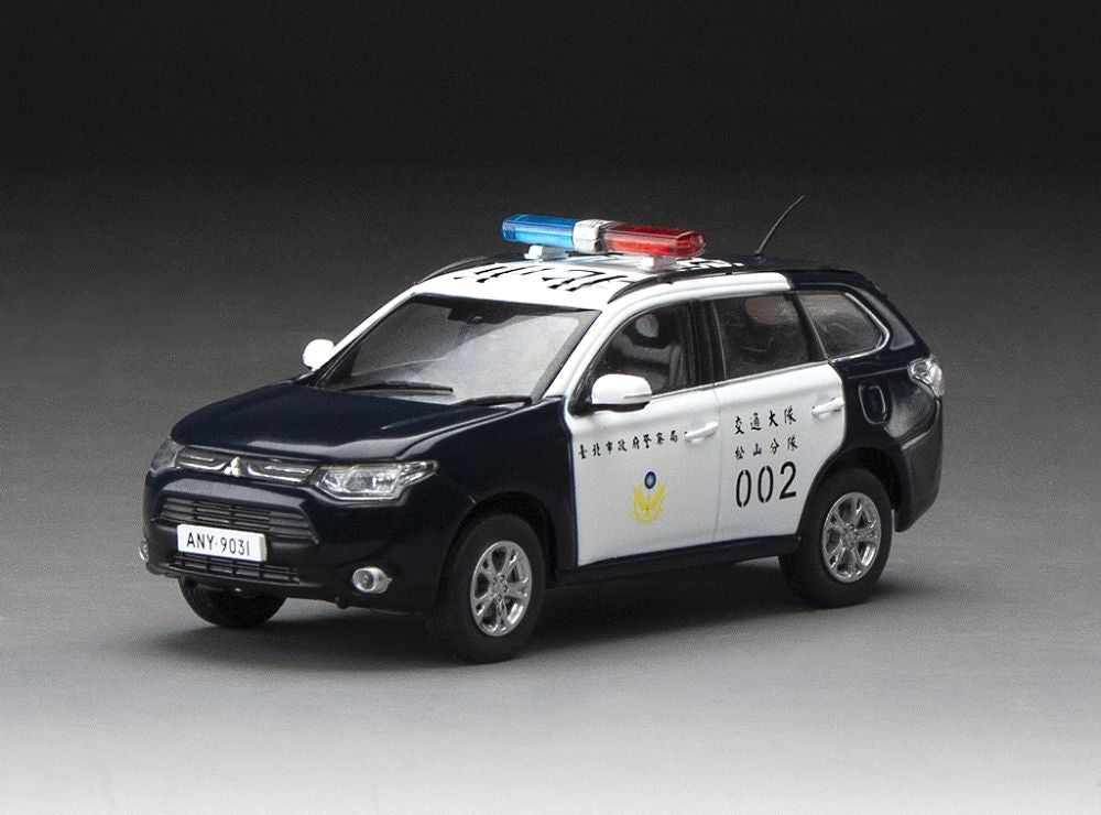 Mitsubishi Outlander Taipei City Police Department (Limited Edition 399pcs) 1:43 – diecast model (view 5)
