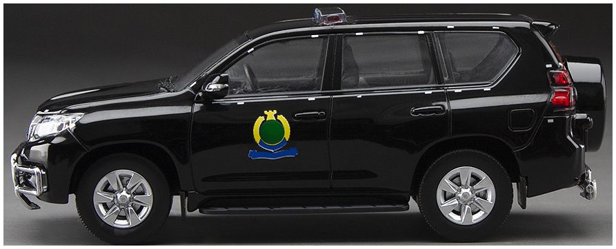 Toyota Land Cruiser Prado 2018 Macau Correctional Services Bureau (999pcs) 1:43 – diecast model (view 2)