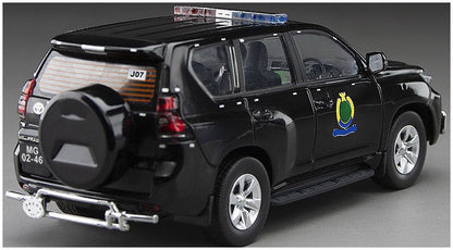 Toyota Land Cruiser Prado 2018 Macau Correctional Services Bureau (999pcs) 1:43 – diecast model (view 3)