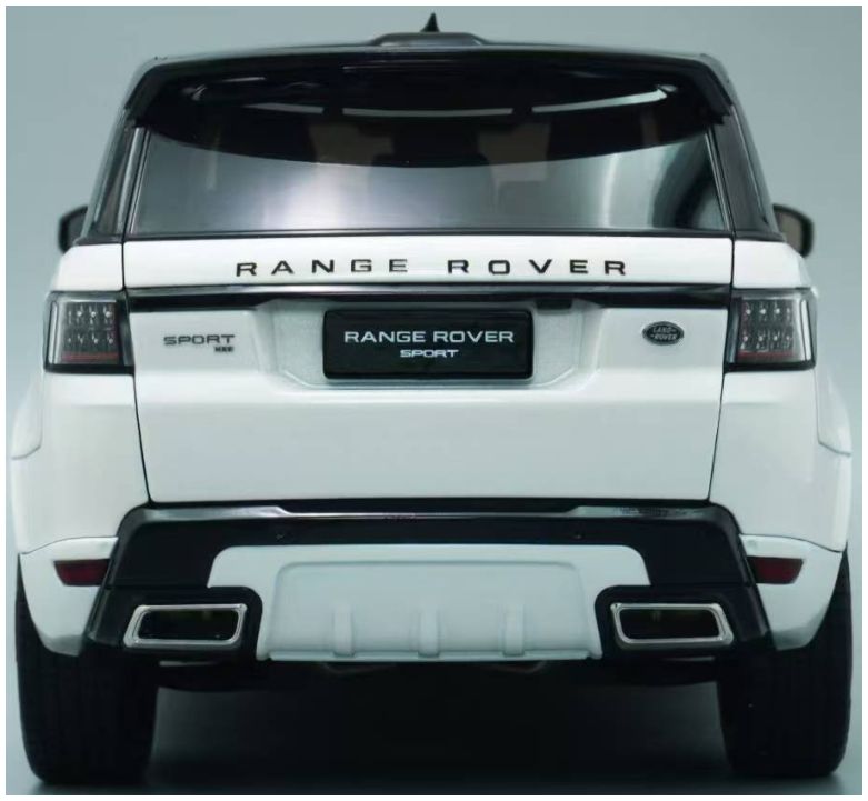 Available to Order – Range Rover Sport 2018 White/Black Wheels 1:18 (WHE 180302)