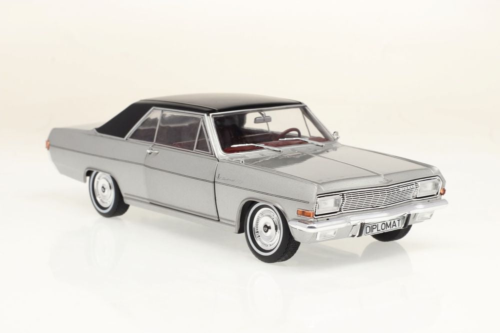 Available to Order – Opel Diplomat Coupe Silver 1965 1:24 (WHI 124082)