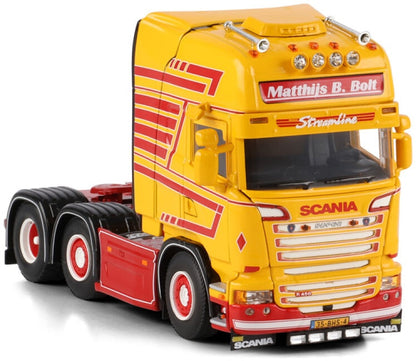 Available To Order – Scania Streamline Topline 6x2 Twin Steer Matthijs B. Bolt 1:50 (WSI 01-4911)