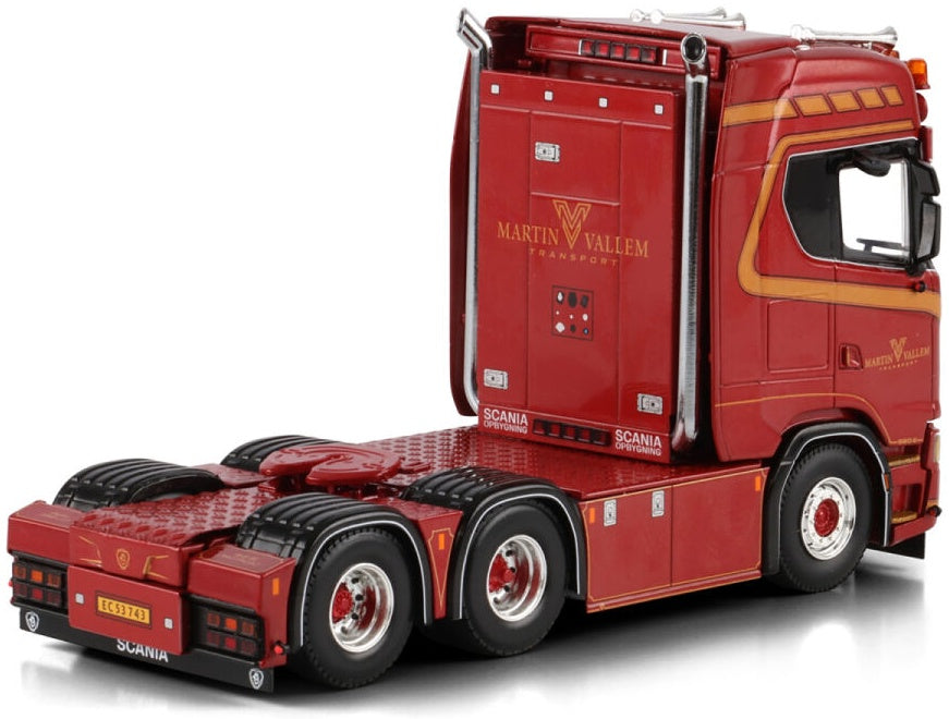 Available To Order – Scania S Highline CS20H 6x2 Tag Axle Vallem 1:50 (WSI 01-5007)