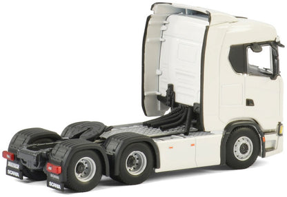 Available To Order – Scania S Highline CR20H 6x2 Tag axle white 1:50 (WSI 03-2006)