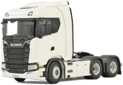 Available To Order – Scania S Highline CR20H 6x2 Tag axle white 1:50 (WSI 03-2006)