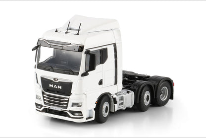 Available To Order – MAN TGX GM 6x2 Twin Steer Axle White Line 1:50 (WSI 03-2062)