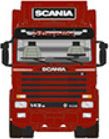Scania 3 Series Streamline 4x2 Red 1:50 WSI Models Model (view 2)