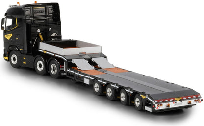 Available To Order – DAF XG MY25 6x2 Twin Steer Semi Low Loader 4 Axle 1:50 (WSI 04-2244)