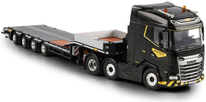 Available To Order – DAF XG MY25 6x2 Twin Steer Semi Low Loader 4 Axle 1:50 (WSI 04-2244)