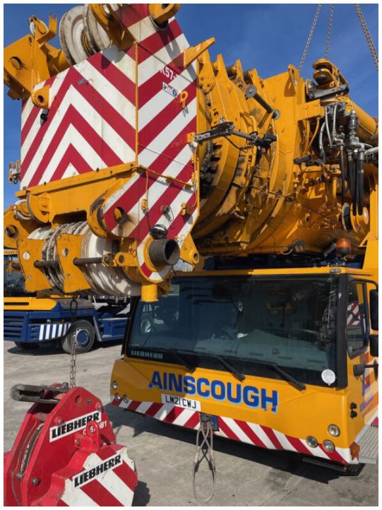 Liebherr LTM 1650-8.1 Ainscough 1:50 WSI Models Model (view 3)