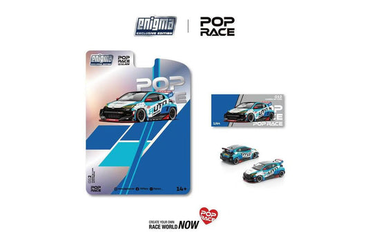 Enigma Exclusive Auto Finesse Toyota Pandem GR Yaris 1:64 Pop Race Model (PRE 012)