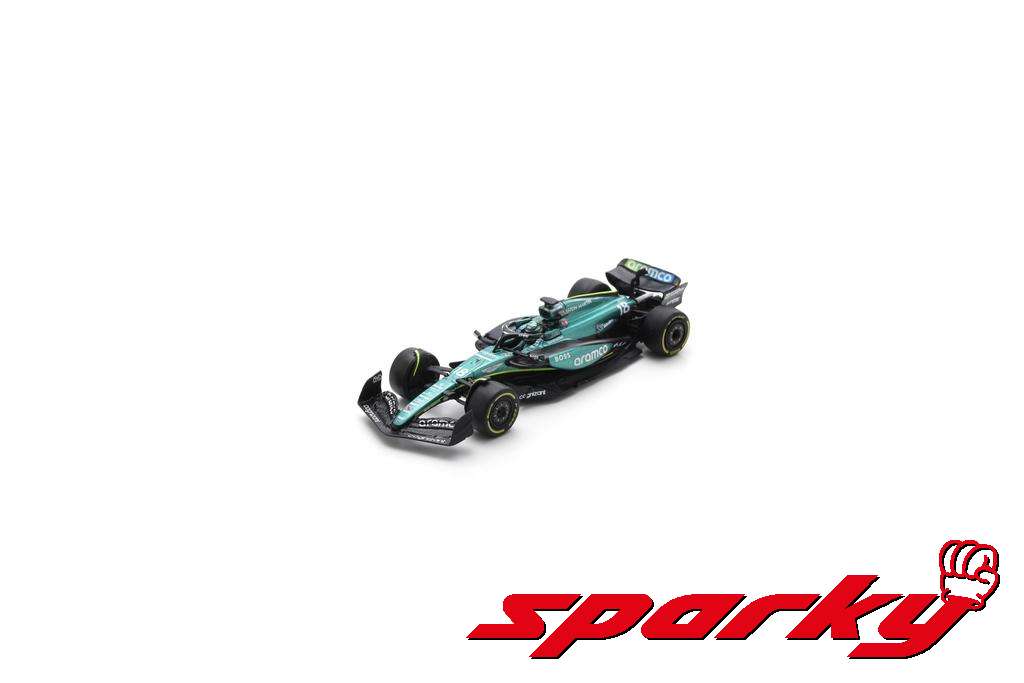 Spark Aston Martin Aramco F1 Team AMR24 #18 2024 Lance Stroll 1:64 (Y381)