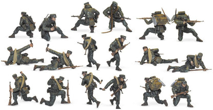 Available To Order – German Gebirgsjaeger WWII 'Edelweiss' Mountain Troops (9 Figures) 1:35 Zvezda Model (ZVE 3599)