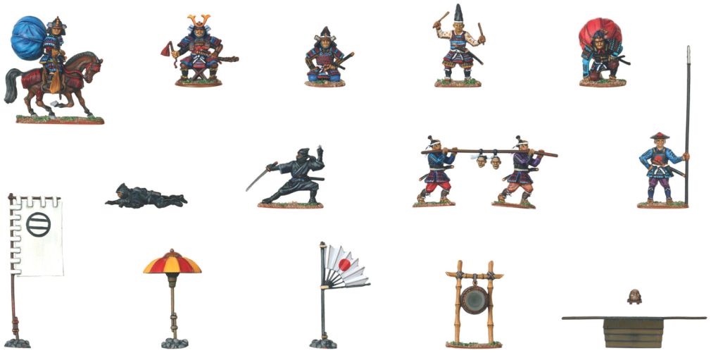 Available To Order – Samurai Army Headquarters (28 Figures) 1:72 Zvezda Model (ZVE 8029)