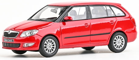 Skoda Fabia II FL Combi 2013 Corrida Red 1:43 Abrex Model
