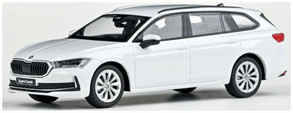 Available to Order – Skoda Superb IV Combi 2023 Bila Purity 1:43 (ABR 143047EP)