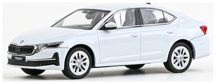 Available to Order – Skoda Octavia IV FL 2024 Moon White Metallic 1:43 (ABR 143048EJ)
