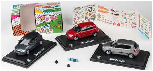 Available to Order – Skoda Fabia 'Little Designer' w/Decals 1:43 (ABR 143KA001)