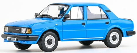 Skoda 120L 1984 Abrex Blue 1:43 Abrex Model