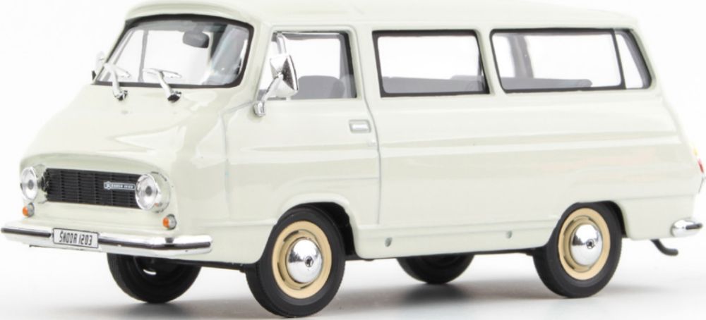 Available to Order – Skoda 1203 1974 Ice White 1:43 (ABR 143S705EB)