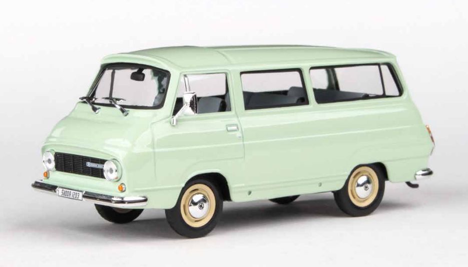 Available to Order – Skoda 1203 1974 Light Green 1:43 (ABR 143S705HR)