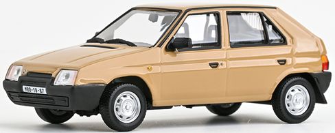 Available To Order – Skoda Favorit 136L 1988 Bedouin Brown 1:43 Abrex Model (ABR 143S708RD)
