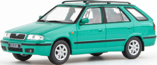 Available to Order – Skoda Felicia FL Combi 1998 Pacific Green Metallic 1:43 (ABR 143S730HU1)