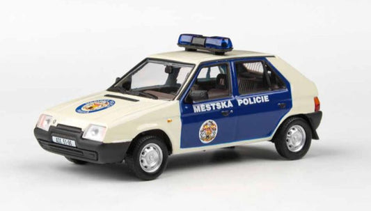 Available to Order – Skoda Favorit 136L 1988 Municipal Police Prague 1:43 (ABR 143SX708XB)