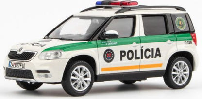 Available to Order – Skoda Yeti FL 2013 Policia SR 1:43 (ABR 143X031XA)