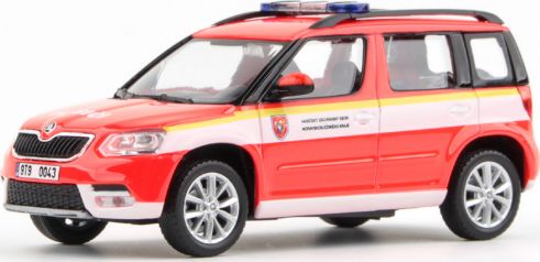 Available to Order – Skoda Yeti FL 2013 Fire Brigade Moravian Silesian Region 1:43 (ABR 143X031XL1)