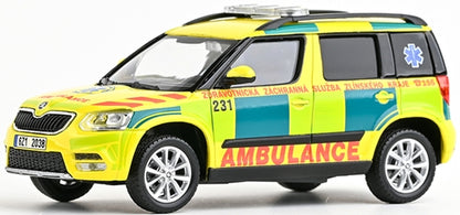 Available To Order – Skoda Yeti FL 2013 EMS Of Zlin Region 231 1:43 Abrex Model (ABR 143X031XO16)