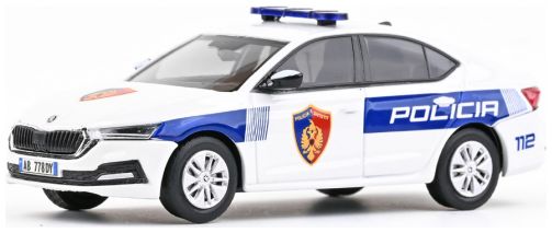 Available to Order – Skoda Octavia IV 2020 Police Albania 1:43 (ABR 143X036XA03)