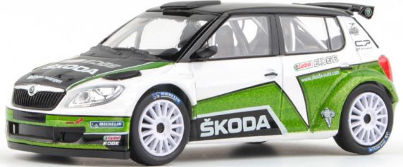 Available to Order – Skoda Fabia II FL S2000 2010 Skoda Motorsport Design 2012 1:43 (ABR 143X604T)