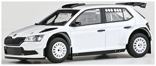 Available to Order – Skoda Fabia III FL Rally2 Evo 2019 White 1:43 (ABR 143X606E2G)
