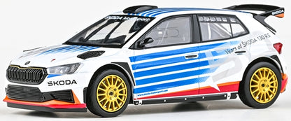 Skoda Fabia IV RS Rally2 2022 Skoda Motorsport Design 2025 130RS MC 1:43 Abrex Model