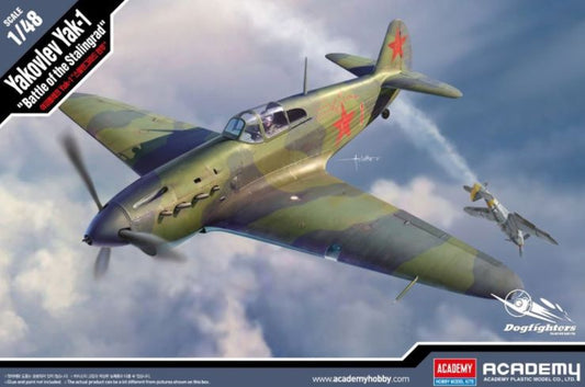 Available to Order – Yakovlev Yak-1 'Battle of Stalingrad' 1:48 (ACA 12343)