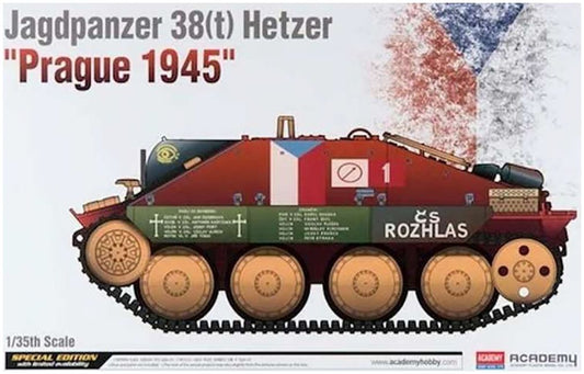 Available To Order – Czech Resistance Jagdpanzer 38(t) Hetzer 'Prague 1945' Tank Destroyer 1:35 (ACA 13277)