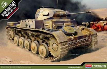 Available to Order – German Panzer II Ausf F 'North Africa' 1:35 (ACA 13535)