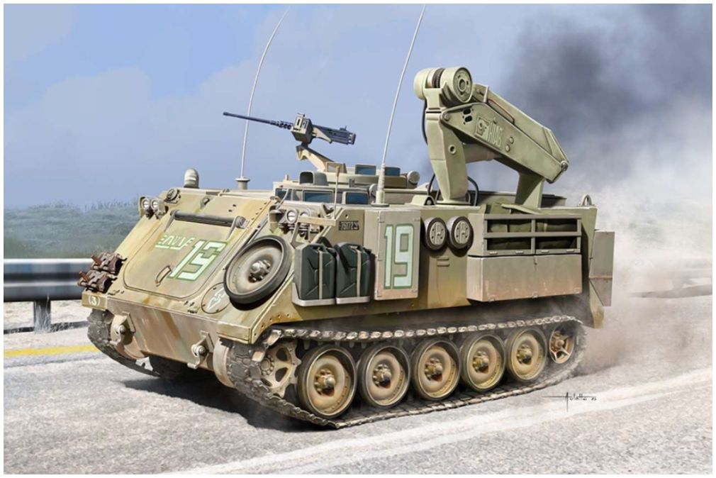 Available to Order – Israeli Defense Force M113 Fitter Armoured Combat Recovery Vehicle 1:35 (ACA 13568)