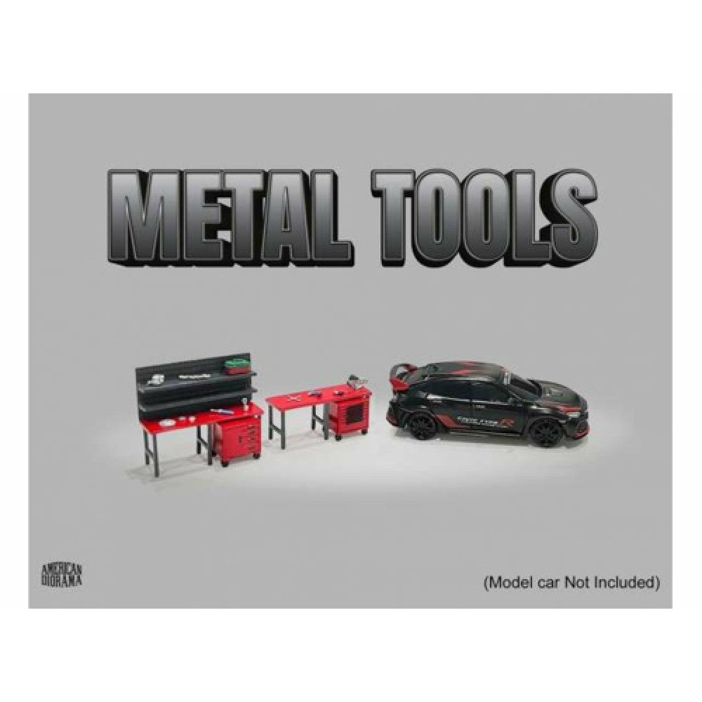 Available To Order – AD2409MJ - 1:64 METAL DIECAST TOOLS SET AMER DIORAMA Model (AD2409MJ)