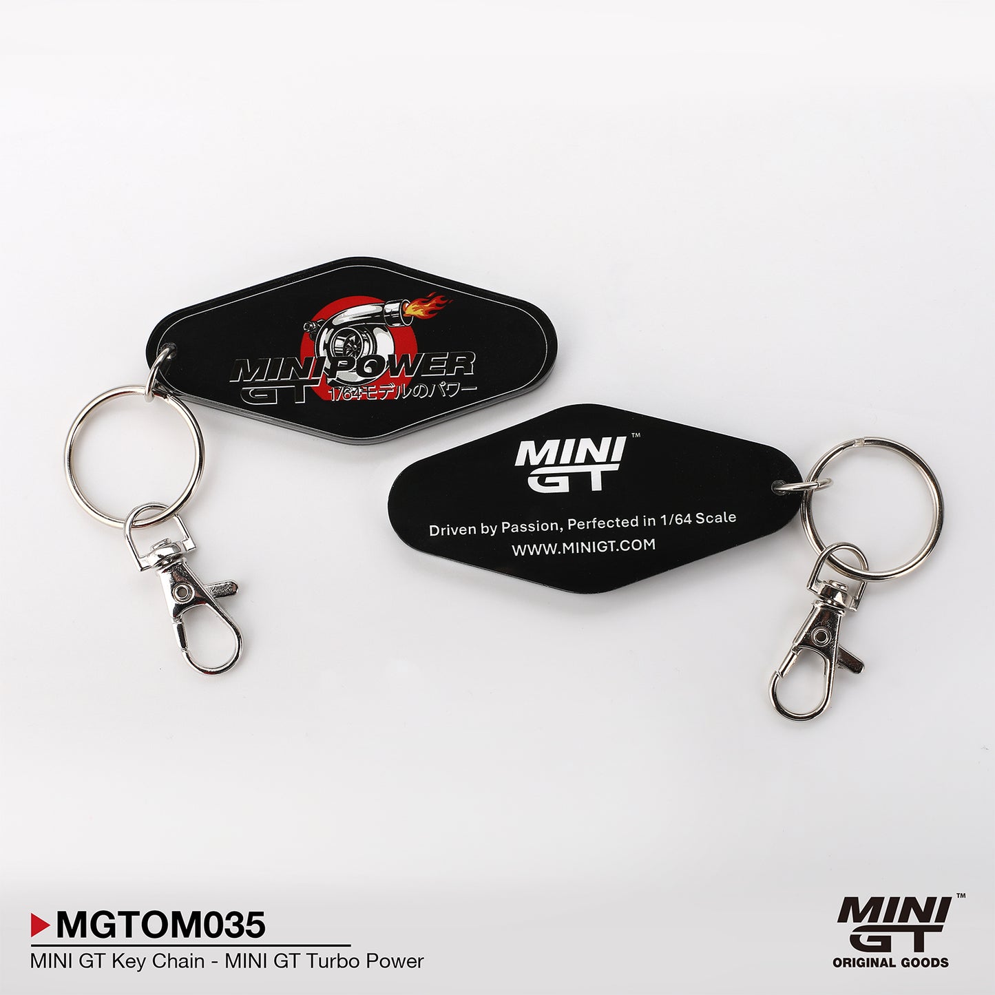MINI GT Key Chain - Mini Gt Turbo Power MGTOM035