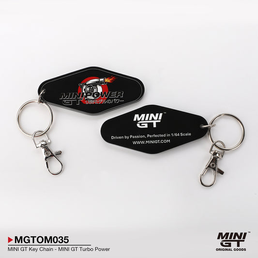 MINI GT Key Chain - Mini Gt Turbo Power MGTOM035