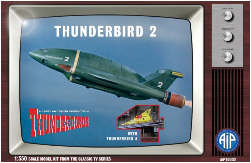Available to Order – Thunderbird 2 with Thunderbird 4 1:350 (ADP 10002)