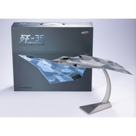AF1-0324 - 1:72 J-36 Stealth Sixth Generation Aircraft 36011 Peoples Liberation Army Air Force AF1 Models Model