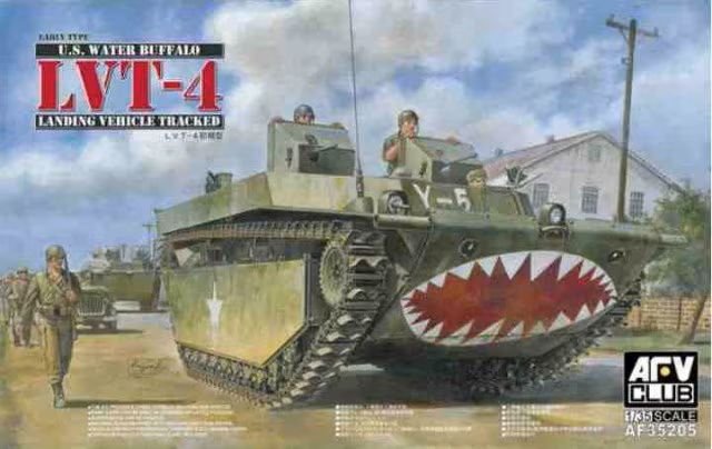 Available To Order – LVT-4 Water Buffalo (Early) 1:35 AFV Club Model (AFV 35205)